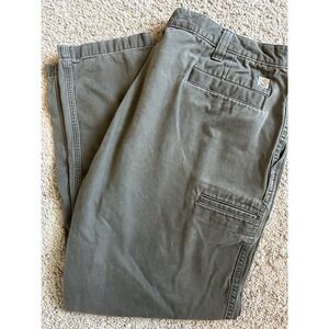 Men's Carhartt Work Pants, Size 44x30 Green